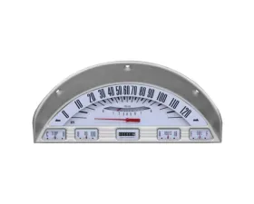 Classic Instruments White All-in-One Package Ford F100 1956