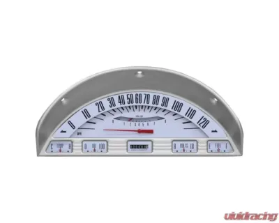 Classic Instruments White All-in-One Package Ford F100 1956 - FT56WT