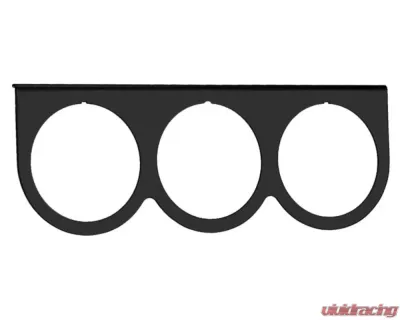 Classic Instruments 2 5/8" 3-Hole Black Underdash Bracket - MT59