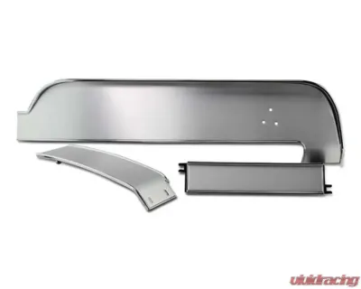Classic Instruments 3 Piece Aluminum Panel Set Chevrolet Mustang 1967-1968 - MTMU3PC