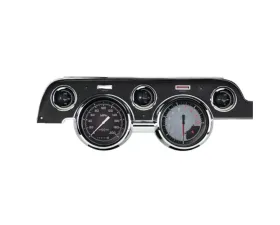 Classic Instruments AutoCross Gray Series Gauge Kit Ford Mustang 1967-1968