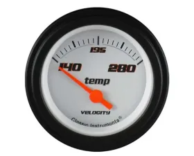 Classic Instruments Velocity White Series 2-1/8