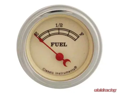 Classic Instruments Vintage Series 2-1/8" Fuel Level Gauge VT12SLF - VT12SLF
