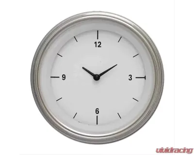 Classic Instruments White Hot Series 3-3/8" Clock WH93SLC - WH93SLC
