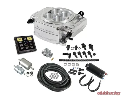 Sniper EFI Shiny | Polished Sniper 2 EFI External Master Kit Chevrolet | Pontiac | Dodge V8 1955-1988 - 550-510-3XK