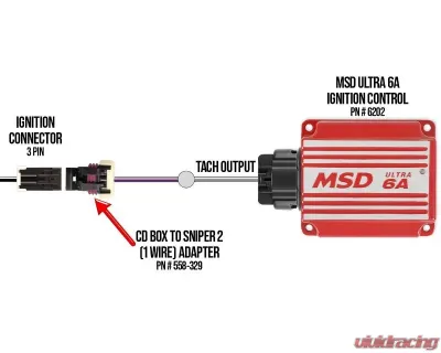 Sniper EFI Sniper 2 Tach Input Ignition Adapter - 558-329