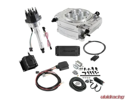 Sniper EFI Sniper 2 EFI Bundle with BLE | PDM | HyperSpark Master Kit Chevrolet Big/Small Block (Polished) - 550-510-BPK-SBC