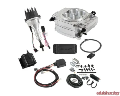 Sniper EFI Sniper 2 EFI Bundle with BLE | PDM | HyperSpark Master Kit Ford Small Block (Polished) - 550-510-BPK-SBF