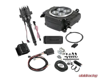 Sniper EFI Sniper 2 EFI Bundle with BLE | PDM | HyperSpark Master Kit Chevrolet Big/Small Block (Black) - 550-511-BPK-SBC