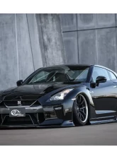 Kuhl Racing 8P Aero Kit FB/SS/RB/FD/Grille Top/SD/RD/R.Duct Diffuser Nissan R35 GT-R                                     - KUL-8P-FRP-R35 - Image 12
