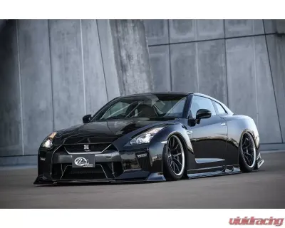 Kuhl Racing 8P Aero Kit FB/SS/RB/FD/Grille Top/SD/RD/R.Duct Diffuser Nissan R35 GT-R - KUL-8P-FRP-R35