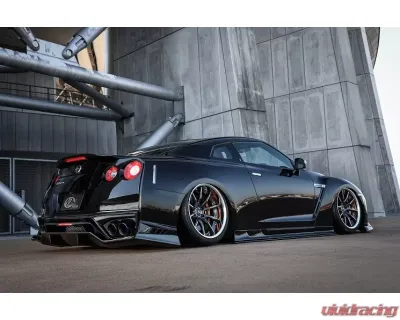 Kuhl Racing 8P Aero Kit FB/SS/RB/FD/Grille Top/SD/RD/R.Duct Diffuser Nissan R35 GT-R - KUL-8P-FRP-R35
