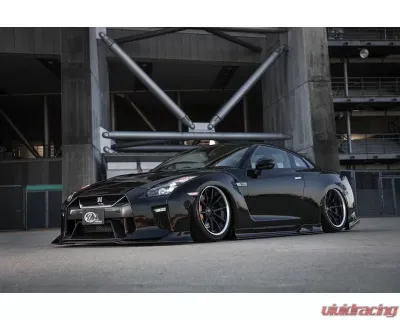 Kuhl Racing 8P Aero Kit FB/SS/RB/FD/Grille Top/SD/RD/R.Duct Diffuser Nissan R35 GT-R - KUL-8P-FRP-R35