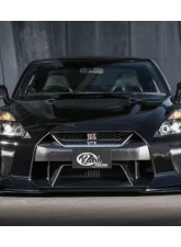 Kuhl Racing 8P Aero Kit FB/SS/RB/FD/Grille Top/SD/RD/R.Duct Diffuser Nissan R35 GT-R                                     - KUL-8P-FRP-R35 - Image 4