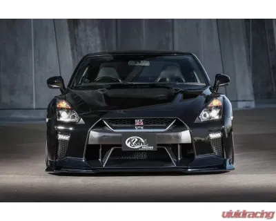 Kuhl Racing 8P Aero Kit FB/SS/RB/FD/Grille Top/SD/RD/R.Duct Diffuser Nissan R35 GT-R - KUL-8P-FRP-R35