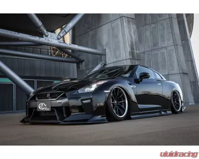 Kuhl Racing 8P Aero Kit FB/SS/RB/FD/Grille Top/SD/RD/R.Duct Diffuser Nissan R35 GT-R - KUL-8P-FRP-R35