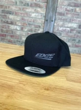 Edge Black Flat Bill Hat                                     - 99203E - Image 3