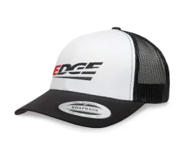 Edge Black and White Trucker Hat