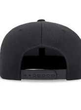 Edge Black Flat Bill Hat                                     - 99203E - Image 2