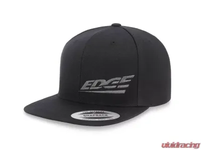 Edge Black Flat Bill Hat - 99203E