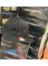 Edge Black Snap Back Flat Bill                                     - 99203E - Image 2