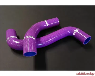 Fuku Works 2 Pcs Radiator Hose Kit Purple Subaru WRX | STI 2008-2011 - FURAD08-PURP