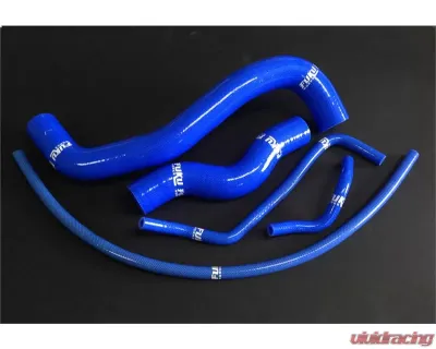 Fuku Works 5 Pcs Radiator Hose Kit Blue Nissan 350Z 2003-2006 - FURAD350Z-BLU