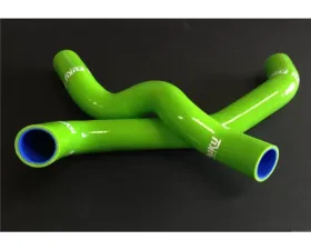 Fuku Works 2 Pcs Radiator Hose Kit Green Nissan 370Z