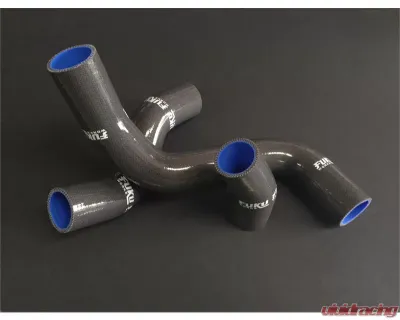 Fuku Works 3 Pcs Radiator Hose Kit Black Subaru BRZ | Scion FRS - FURADBOX-BLK