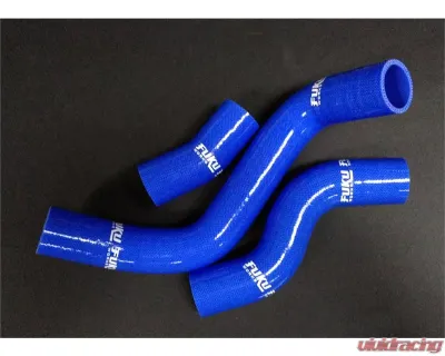 Fuku Works 3 Pcs Radiator Hose Kit Blue Subaru BRZ | Scion FRS - FURADBOX-BLU