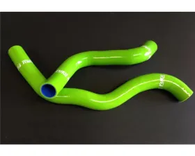 Fuku Works 2 Pcs Radiator Hose Kit Green Mitsubishi EVO 7 | 8 | 9