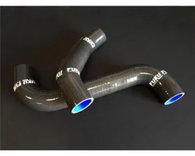 Fuku Works 2 Pcs Radiator Hose Kit Black Subaru Impreza GDB | GGB WRX | STI 2001-2007