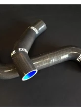 Fuku Works 2 Pcs Radiator Hose Kit Black Subaru Impreza GDB | GGB WRX | STI 2001-2007                                     - FURADGDB-BLK - Image 3