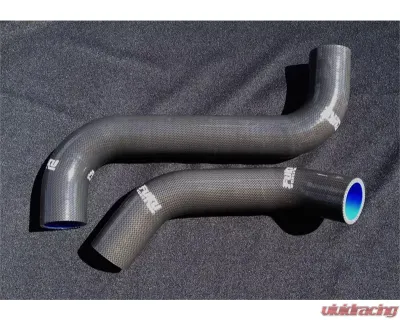 Fuku Works 2 Pcs Radiator Hose Kit Black Subaru Impreza GDB | GGB WRX | STI 2001-2007 - FURADGDB-BLK