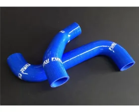 Fuku Works 2 Pcs Radiator Hose Kit Blue Subaru Impreza GDB | GGB WRX | STI 2001-2007