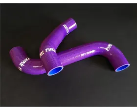 Fuku Works 2 Pcs Radiator Hose Kit Purple Subaru Impreza GDB | GGB WRX | STI 2001-2007