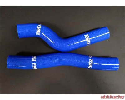 Fuku Works 2 Pcs Radiator Hose Kit Blue 2.0L Hyundai Genesis 2010-2012 - FURADGEN-BLU