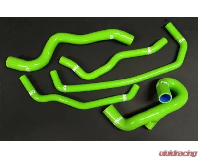 Fuku Works 5 Pcs Radiator Hose Kit Green Mazda 3 2003 - FURADMA3-GRN