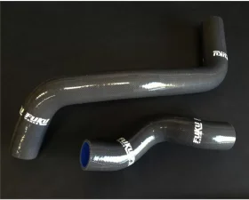 Fuku Works 2 Pcs Radiator Hose Kit Black Nissan 240sx S13 | S14 SR20DETT 2.0