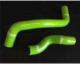 Fuku Works 2 Pcs Radiator Hose Kit Green Nissan 240sx S13 | S14 SR20DETT 2.0