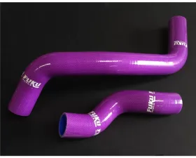 Fuku Works 2 Pcs Radiator Hose Kit Purple Nissan 240sx S13 | S14 SR20DETT 2.0