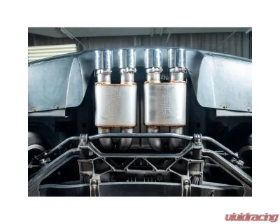 Texas Speed & Performance Long Tube Headers and Non Valved Catback Chevrolet Corvette C6 2005-2013 - TSP-C6178LTH/C6CB-NV