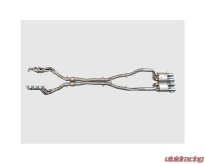 Texas Speed & Performance Long Tube Headers and Non Valved Catback Chevrolet Corvette C6 2005-2013 - TSP-C6178LTH/C6CB-NV