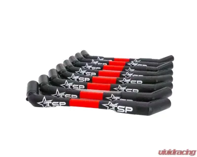 Texas Speed & Performance Red 10mm LS Spark Plug Wires Cadillac | Chevrolet | Pontiac 1997-2018 - TSP-LS-S-Red