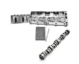 Texas Speed & Performance PRC 15-Degree 220cc As-Cast Cathedral Heads & Camshaft Package for Cadillac, Chevrolet, GMC 1996-2016