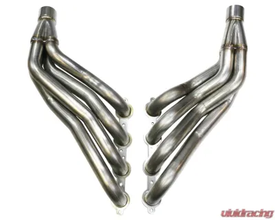 Texas Speed & Performance 304 Stainless Steel 2" Long Tube Headers & 3" Catted X-Pipe Cadillac CTS-V 2009-2015 - TSP-0914CTSVHXCAT