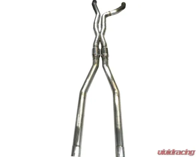 Texas Speed & Performance 304 Stainless Steel 2" Long Tube Headers & 3" Catted X-Pipe Cadillac CTS-V 2009-2015 - TSP-0914CTSVHXCAT