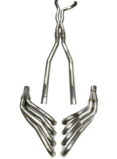 Texas Speed & Performance 304 Stainless Steel 2" Long Tube Headers & 3" Catted X-Pipe Cadillac CTS-V 2009-2015                                     - TSP-0914CTSVHXCAT - Image 5