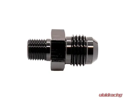 Texas Speed & Performance 10AN Male to 12mm x 1.0 Metric Male Black Fitting - TSP-10020