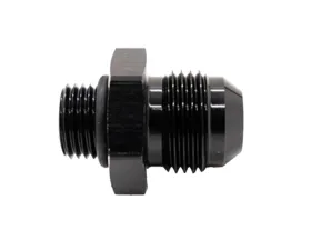 Texas Speed & Performance Black ORB to AN Male Fitting 8ORB/10AN Flare Adapter 6061 Aluminum